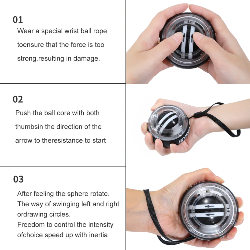 Power Wrist Gyro Ball